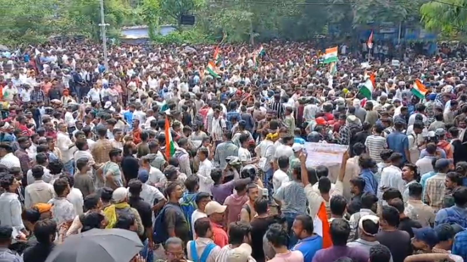 रांची में प्रदर्शन करते हुए छात्र (फाइल फोटो)