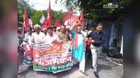 बेतिया में कॉरपोरेट भारत छोड़ो आंदोलन, 300 आंदोलनकारियों ने दी सामूहिक गिरफ्तार