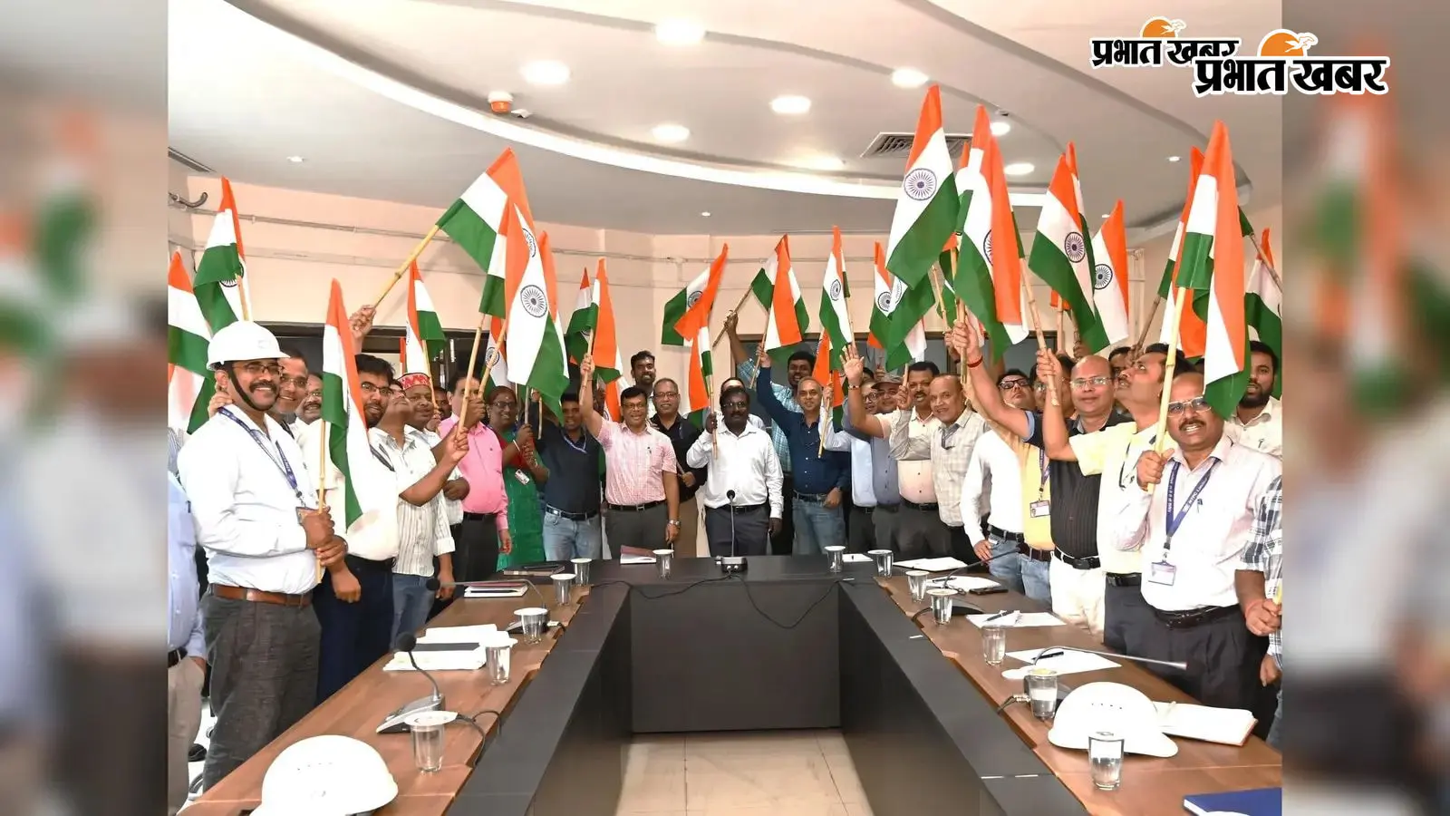 बीआरबीसीएल नवीनगर में ‘हर घर तिरंगा अभियान 2026’ का शुभारंभ, कर्मचारियों ने लिया राष्ट्रीय ध्वज की गरिमा बनाए रखने का संकल्प