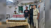 भोजपुर : फरहदा-शिवपुर मार्ग पर कार से 80 लीटर अंग्रेजी शराब बरामद, दो तस्कर गिरफ्तार