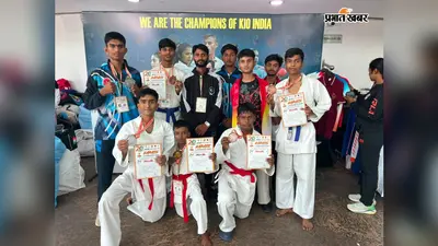दिल्ली में वैशाली के खिलाड़ियों का जलवा, कराटे चैंपियनशिप में जीते छह पदक