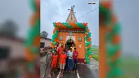 सावन की दूसरी सोमवारी पर भगवानपुर हाट के शिवालयों में उमड़ी भीड़, हर-हर महादेव से गूंजे मंदिर