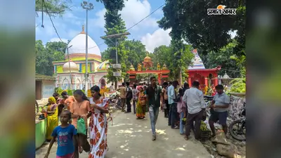 सावन की दूसरी सोमवारी पर बेनीपुर के शिवालयों में उमड़ी भीड़, कमला नदी से जल लेकर निकले कांवरिए