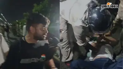 विधानसभा में आंदोलनकारियों पर फिर बरसा पुलिस का डंडा, छात्र नेता बोले- अब सीधे CM से बात होगी