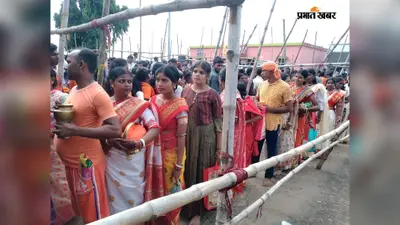 दूसरी सोमवारी पर शिवालयों में उमड़ा आस्था का सैलाब, अजय नदी से जल लेकर देवलेश्वर पहुंचे कांवरिया