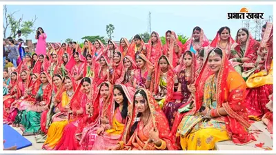 मिथिला हाट में डाली सज्जा प्रतियोगिता का रिकॉर्ड टूटा, 63 नवविवाहिताओं ने लिया हिस्सा