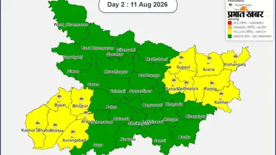 पटना में आज बादल छाए रहने के आसार, हल्की बारिश के बीच 35 डिग्री तक पहुंचेगा तापमान