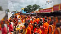 बासुकिनाथ में उमड़ा आस्था का जनसैलाब, केसरिया रंग में रंगा मेला क्षेत्र