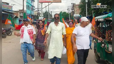 भाजपा के बंद का मधुपुर में दिखा असर, दुकानें रहीं बंद