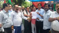 जेबीसीसीआइ के गठन की मांग को लेकर प्रदर्शन किया, मांग पत्र सौंपा