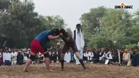 पुरुष पहलवान को दी पटखनी, कानपुर के जागेश्वर धाम दंगल में महिला पहलवान पूनम का जलवा...