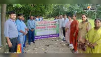 मुंगेर में स्वच्छता अभियान से बदला स्कूल का नजारा, विद्यार्थियों ने सफाई कर दिया स्वस्थ समाज का संदेश