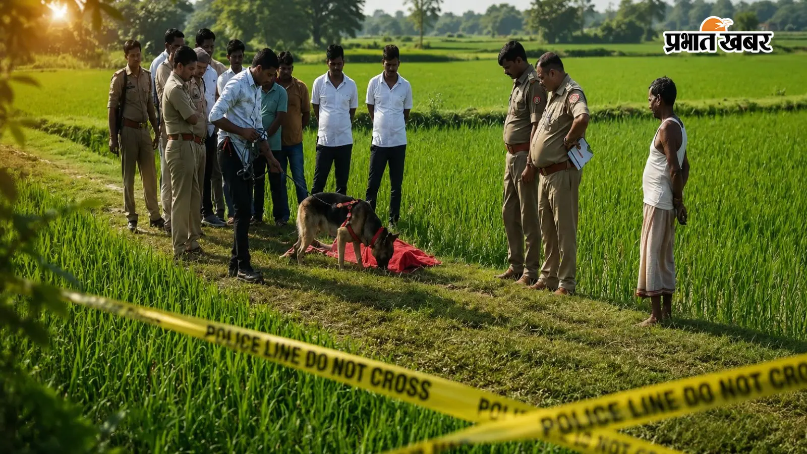 मीरजापुर में बेटे के मुंडन का न्योता देने निकला था कमलेश, सुबह खेत में मिली खून से सनी लाश, सिर पर चोट के निशान