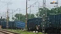 पलामू में रेल हादसा, कोयला लदी मालगाड़ी के 12 डिब्बे बेपटरी