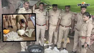सुबह-सुबह गोरखपुर में आबकारी का धावा, 75 लीटर कच्ची शराब बरामद, मचा हड़कंप