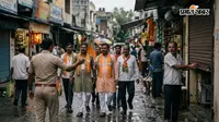 झरिया में भाजपा कार्यकर्ताओं ने बंद करायीं दुकानें, एक घंटे बाद स्थिति सामान्य