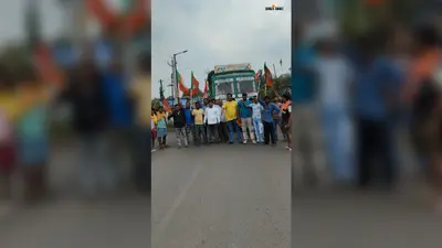 एकड़ा में सड़क पर उतरी भाजपा, धनबाद-कतरास मुख्य मार्ग बाधित