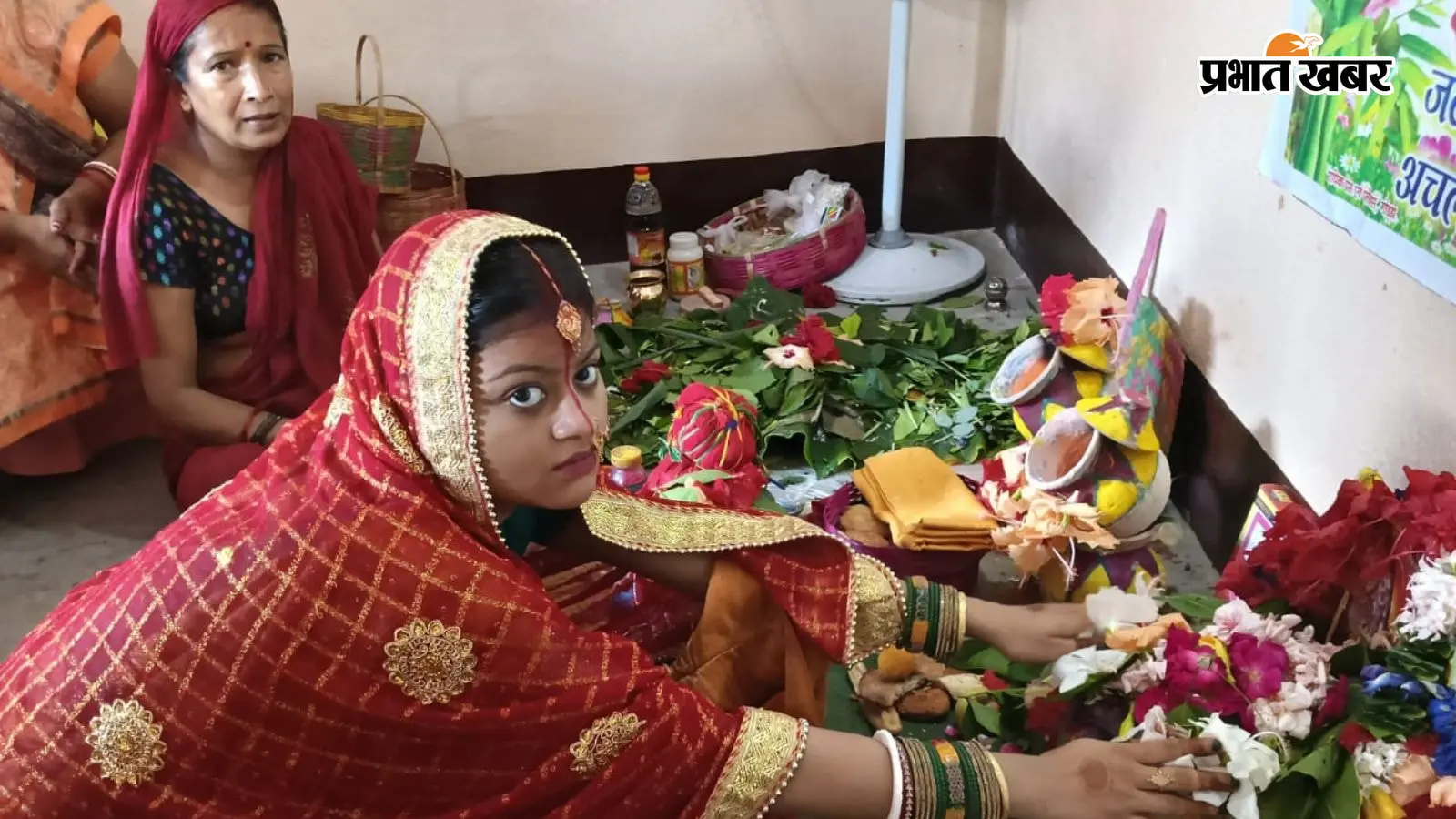 साजन की लंबी उम्र की आस, आंखों में सपने और होठों पर माता के गीत... 13 दिनों की तपस्या में डूबीं नवविवाहिताएं