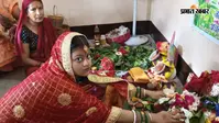 साजन की लंबी उम्र की आस, आंखों में सपने और होठों पर माता के गीत... 13 दिनों की तपस्या में डूबीं नवविवाहिताएं