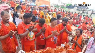 Photo Story: अजगैबीनाथ धाम में उमड़ रहा आस्था का सैलाब, देखें सावन में मंदिर के अलौकिक रूप की झलकियां