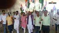 रोहतास: शिवसागर से आलमपुर तक निकली 15 किमी तिरंगा यात्रा, भारत माता के जयघोष से गूंजा रास्ता
