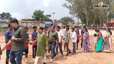 फुटबॉल टूर्नामेंट: जीटी-11 घाघरा थाना ने जेएसजी घाघरा ए को हराया