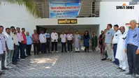 रोहतास: उच्च शिक्षा अधिनियम के विरोध में शांति प्रसाद जैन कॉलेज के शिक्षक-कर्मचारियों का प्रदर्शन छठे दिन भी जारी