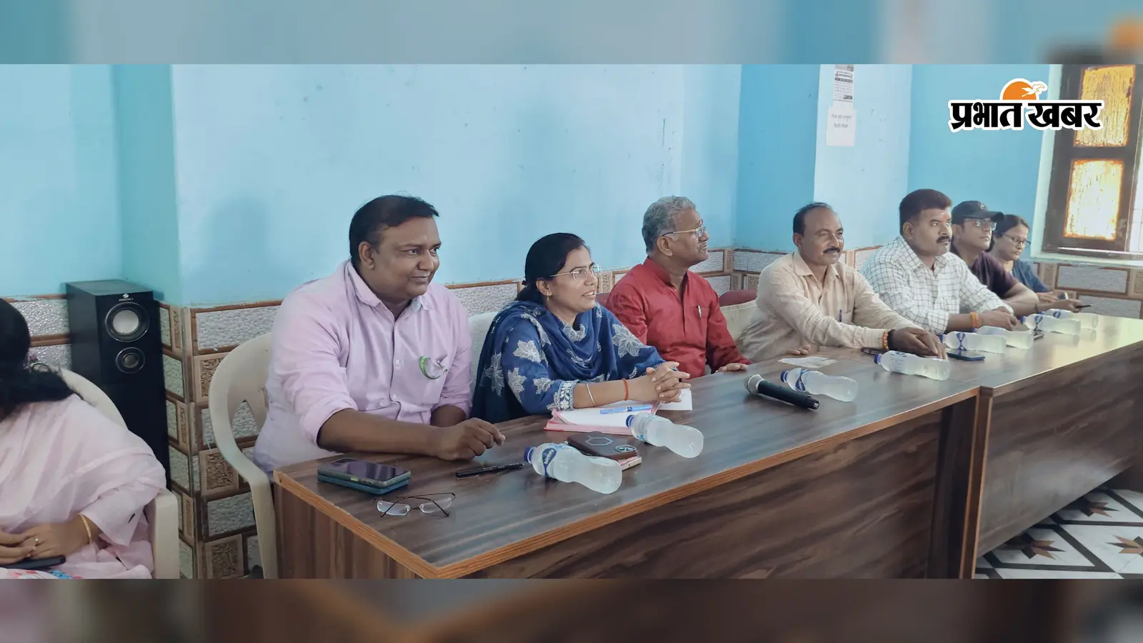 सीवान के भगवानपुर हाट पंचायत समिति की बैठक में उठा दाखिल-खारिज और नल-जल का मुद्दा