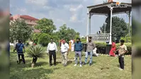 5 अगस्त से पहले VBU में चला मेगा सफाई अभियान, चमकाया गया पूरा परिसर