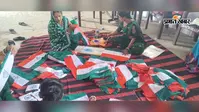 दरभंगा में 76 हजार तिरंगे तैयार करने का लक्ष्य, निर्माण में जुटीं जीविका दीदियां