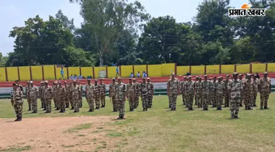 स्वतंत्रता दिवस को लेकर परेड का रिहर्सल शुरू