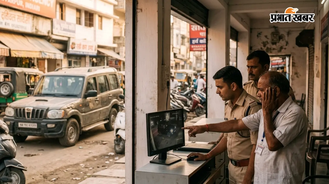 रक्सौल में प्रखंड शिक्षा पदाधिकारी की स्कॉर्पियो चोरी, सीसीटीवी फुटेज खंगाल रही पुलिस