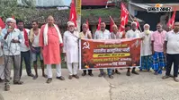चौथम प्रखंड के तेलोंछ पंचायत में भाकपा ने चलाया पदयात्रा अभियान