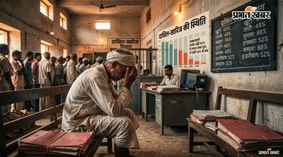 जमीन का दाखिल-खारिज कराने में किसान परेशान, कहीं 95% काम पूरा तो कहीं 50% भी नहीं