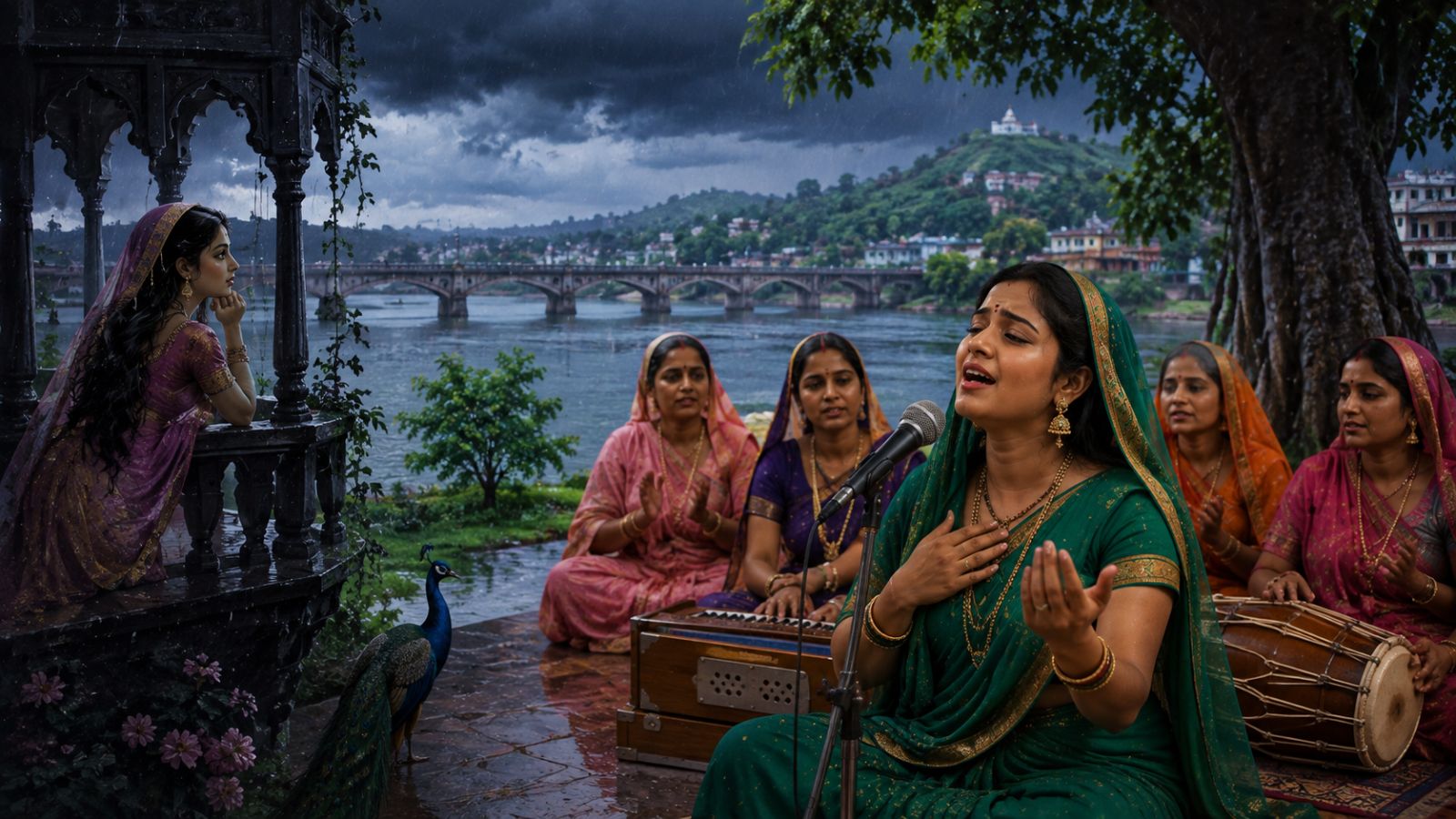 मिर्जापुर की कजरी (AI)