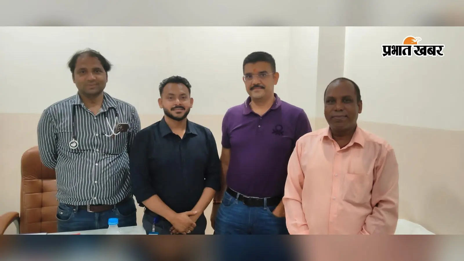 एनएच-31 पर भैंस से टकराई डीआइजी की कार, बेतिया डीआइजी हरिकिशोर राय जख्मी, सुरक्षा गार्ड को भी लगी चोट