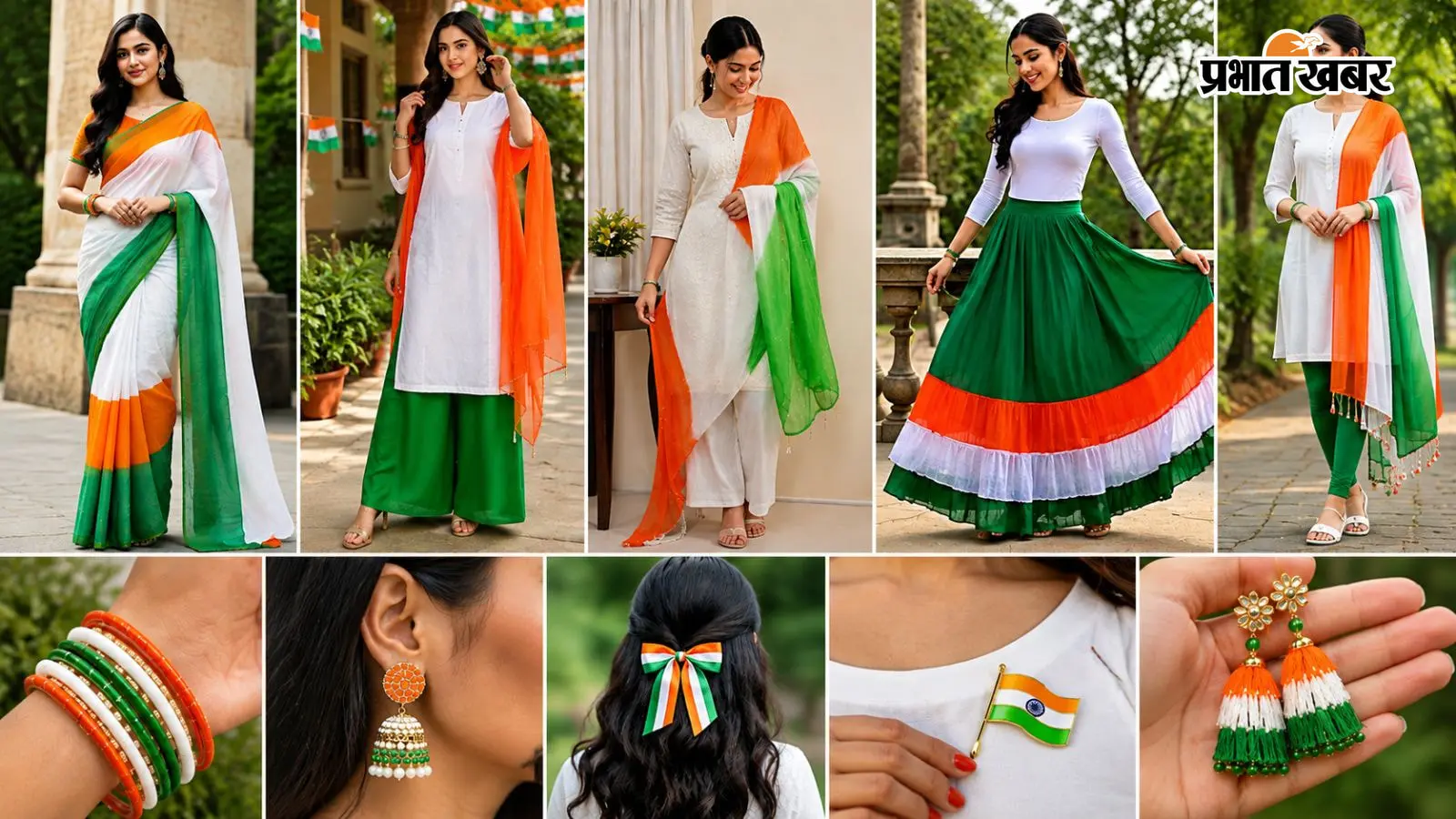 15 अगस्त पर ट्राई करें ये Tricolor Fashion Ideas, साड़ी से कुर्ती तक दिखेगा देशभक्ति वाला अंदाज