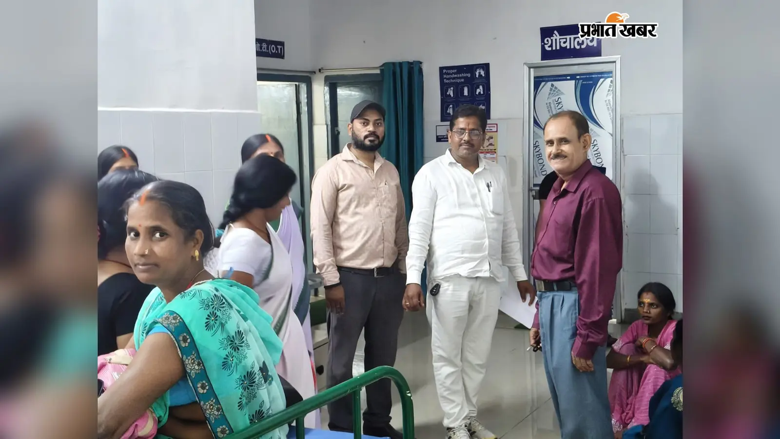 स्वास्थ्य केंद्र का उप प्रमुख ने किया निरीक्षण, मरीजों को मिल रही सुविधाओं का लिया जायजा