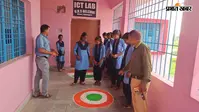 शेखपुरा में छात्रों ने तिरंगा रंगोली बनाकर दिया देशभक्ति का संदेश, हर घर तिरंगा अभियान में बढ़ा उत्साह