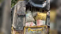कोडरमा में 3 टन ढिबरा लदा कमांडर जीप जब्त, चालक फरार