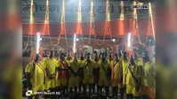 सिलीगुड़ी से कांवरियों का जत्था पहुंचा गुलाबबाग, विश्राम के बाद देवघर रवाना
