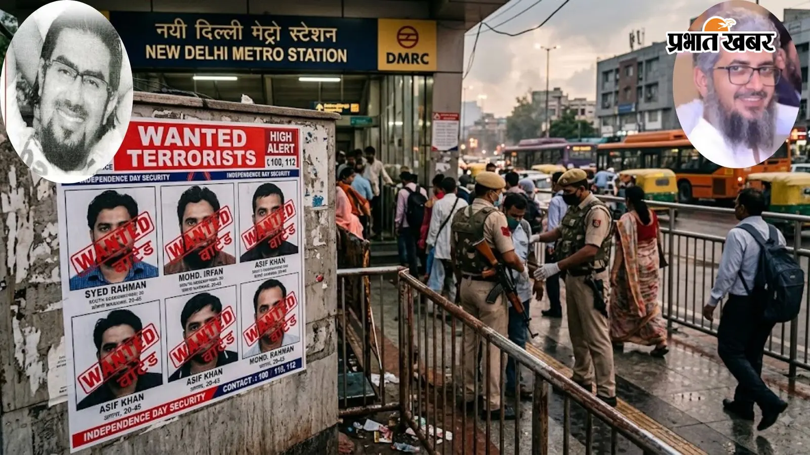 दिल्ली पुलिस का हाईअलर्ट: मोस्ट वांटेड आतंकियों की लिस्ट में झारखंड के भी 2 लोग, सूचना देने वाले को इनाम