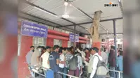RIMS में जांच रिपोर्ट और पर्ची के लिए मरीजों की लंबी कतार, ऑनलाइन सुविधा का दावा बेअसर