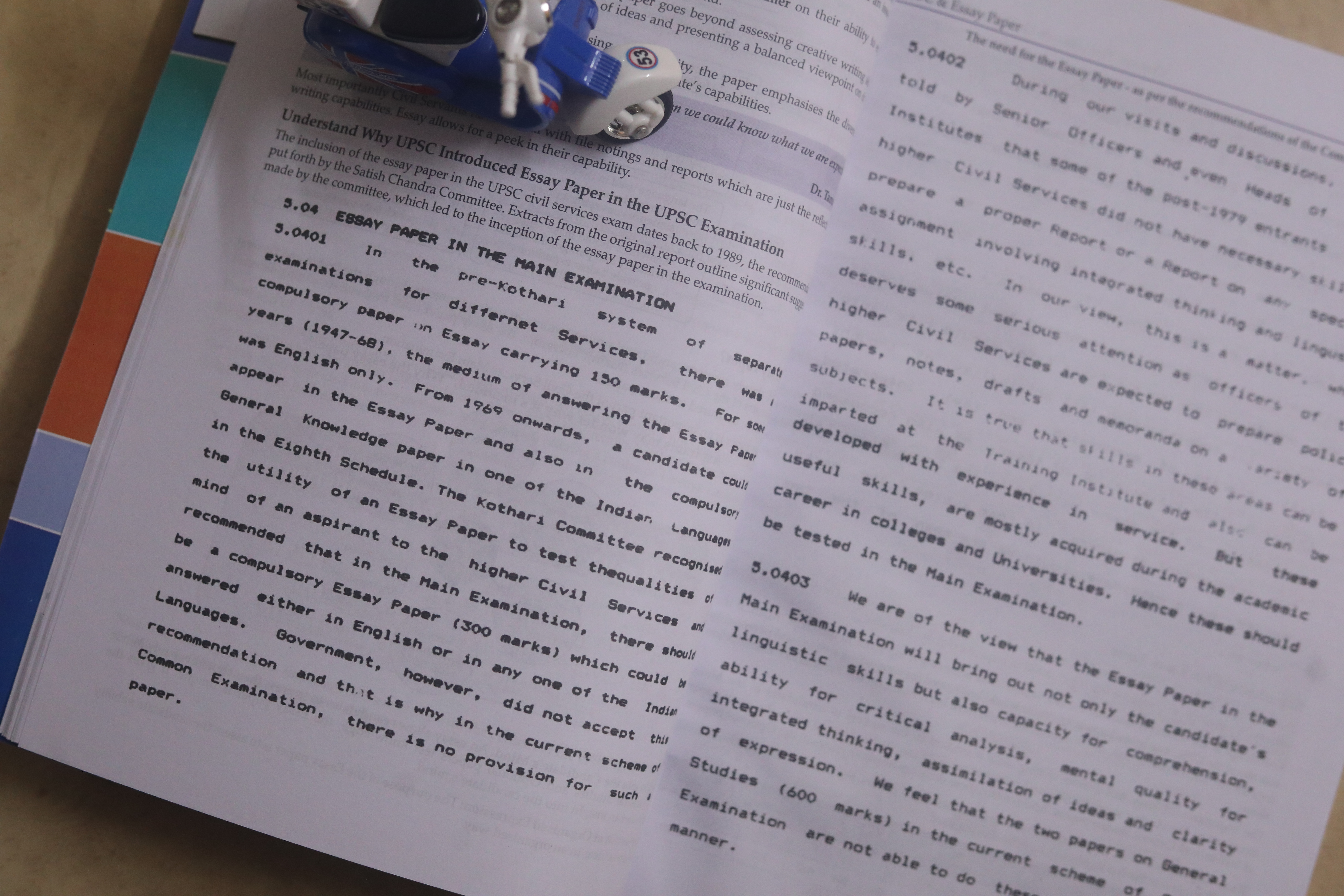 UPSC MAINS Essay Book