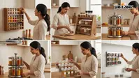 मसाले रखने के लिए ट्राई करें ये स्टाइलिश होल्डर, बचेगी जगह और निखरेगा किचन का लुक