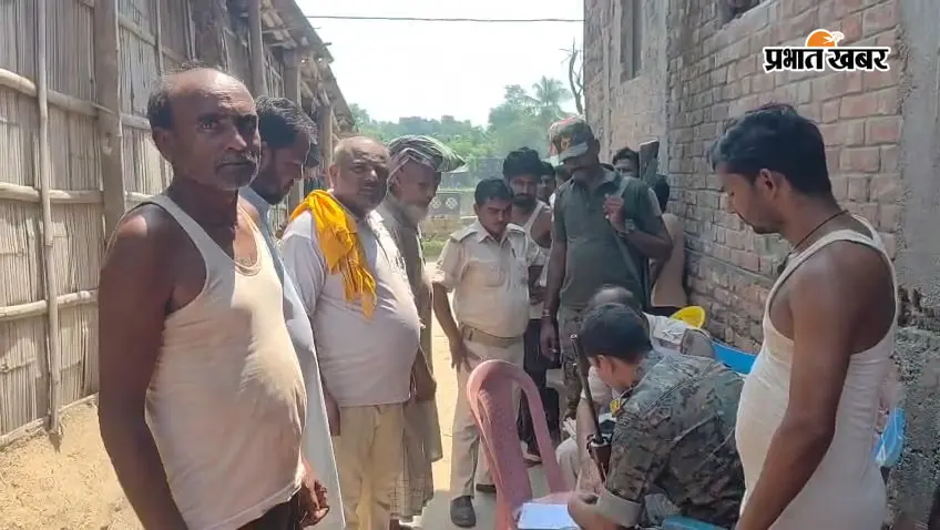 पोखर में नहाने गई 21 वर्षीय युवती की डूबने से मौत, घंटों मशक्कत के बाद ग्रामीणों ने निकाला शव