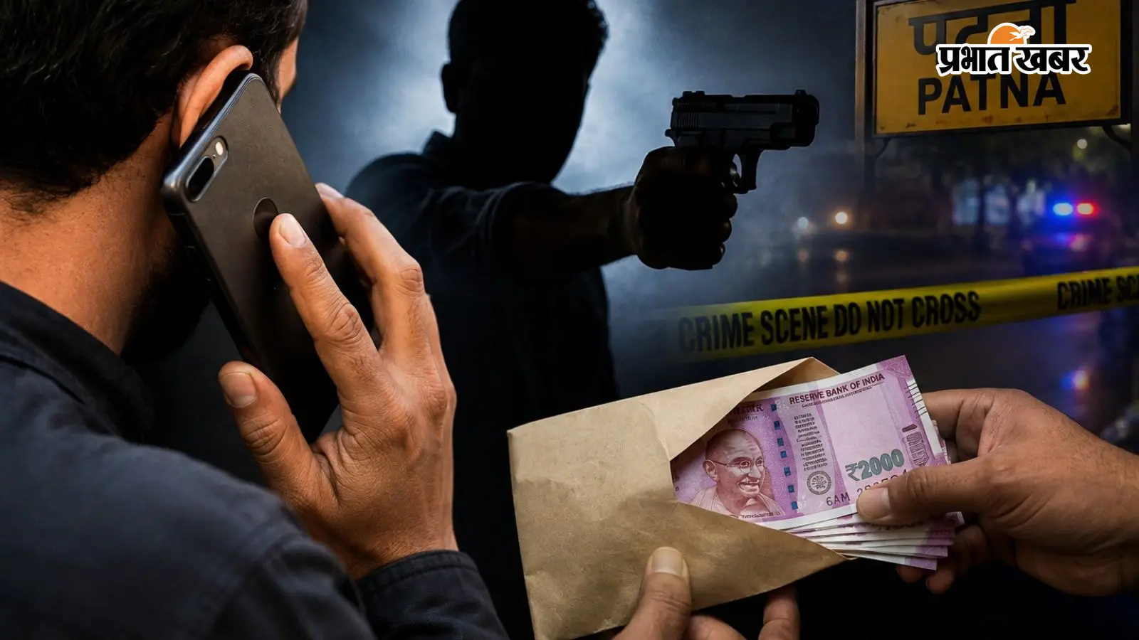 पटना में कारोबारी के बेटे की हत्या की सुपारी का दावा, डिटेल बताने के लिए मांगे 10 लाख रुपये