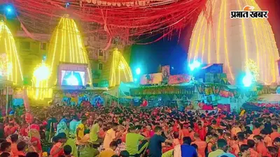 Shravani Mela:बोल-बम से गूंजा बाबाधाम, कांवरियों की कतार ने बढ़ाई रौनक