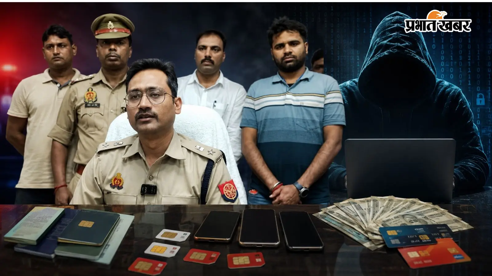 चंदौली से अमन खोलता था बैंक खाते, सोनू तक पहुंचाता था दस्तावेज, 16 राज्यों में फैला साइबर ठगी का जाल