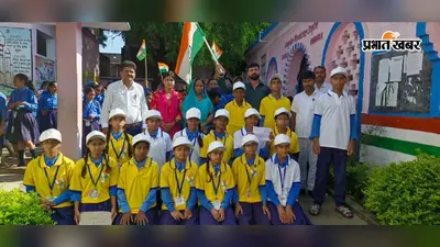 कैमूर : भदौला में तिरंगा रैली से गूंजा देशभक्ति का संदेश, भारत माता के जयघोष से सराबोर हुआ गांव